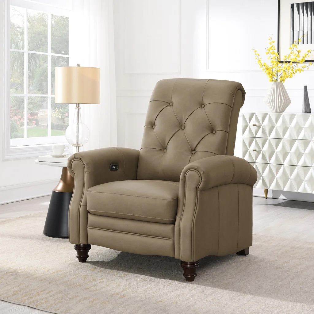 Simon Li Windsor Leather Power Recliner Model M6207